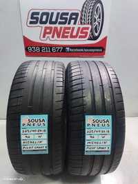 2 pneus semi novos 225-40r18 michelin - oferta dos portes