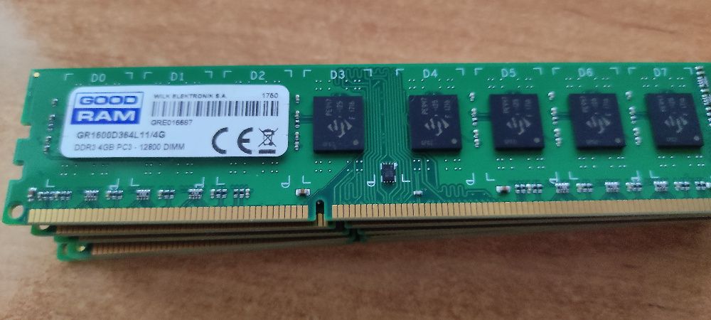 Pamięć GoodRam DDR3, 4 GB, 1333/1600MHz,