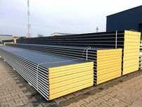 Plyta warstwowa odcinki 12m  100mm PIR I gat transport