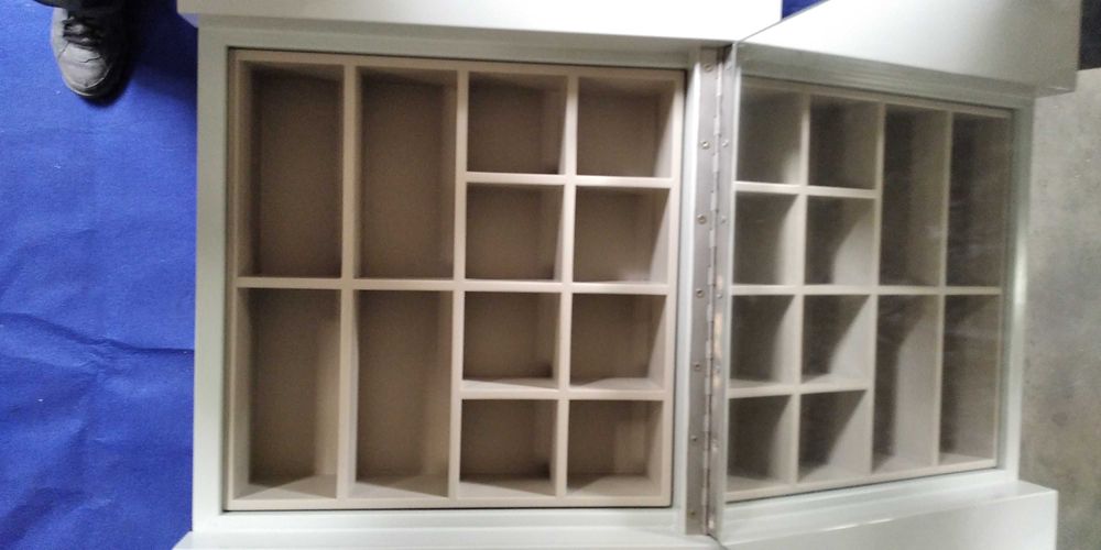 Móvel quarto com maquilhagem lacado aparador