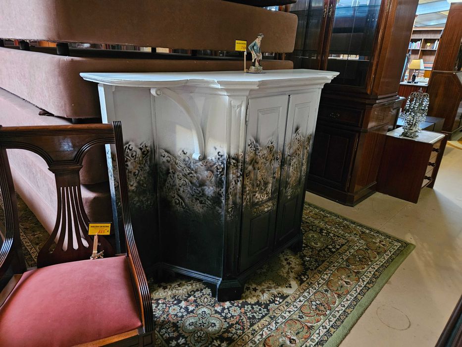 Grande consola antiga customizada - Muito bom estado g
