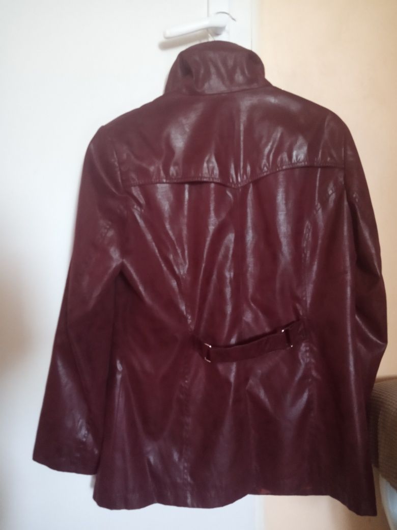 Nowa kurtka, płaszczyk bordowy 40 L/xl