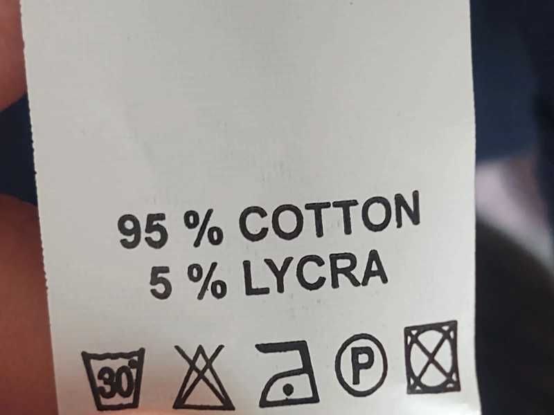 Niebieska Cienka Bluza Długi Rękaw 95% Bawełna La Star Rozmiar XXL