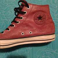 Ténis bota em pele Converse All Star