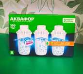 Картриджи Аквафор 8 (3 шт.) Для фильтров-кувшинов (B8-108)