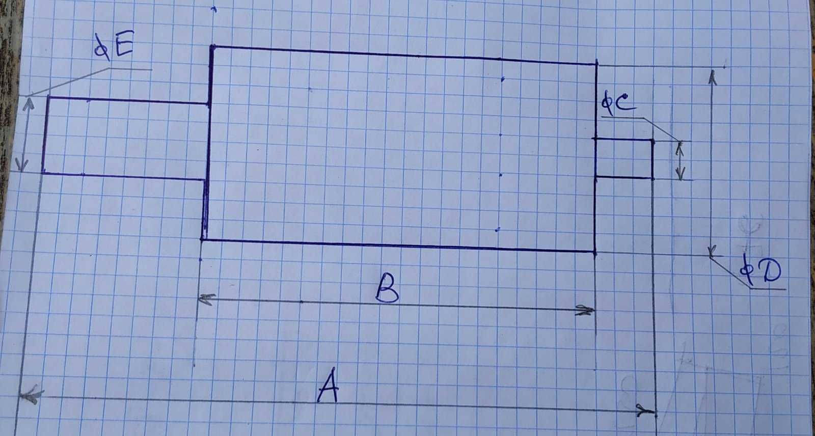 Глушитель прямоточный нержавейка 51 мм.