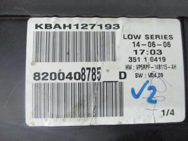 Quadrante / painel de instrumentos RENAULT Megane II Break (KM0/1_)