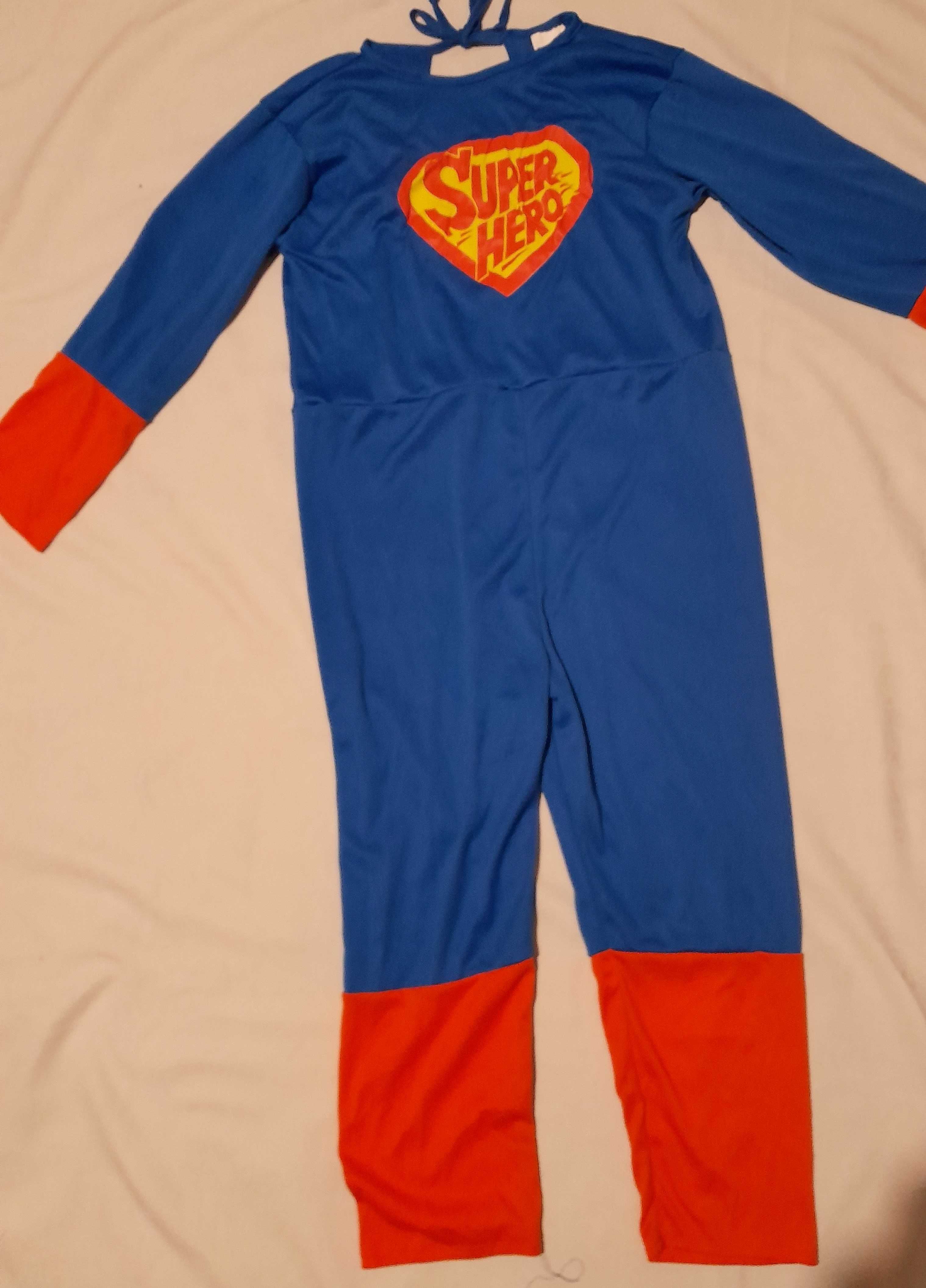 strój na bal przebierańców Super Hero 7-10 lat
