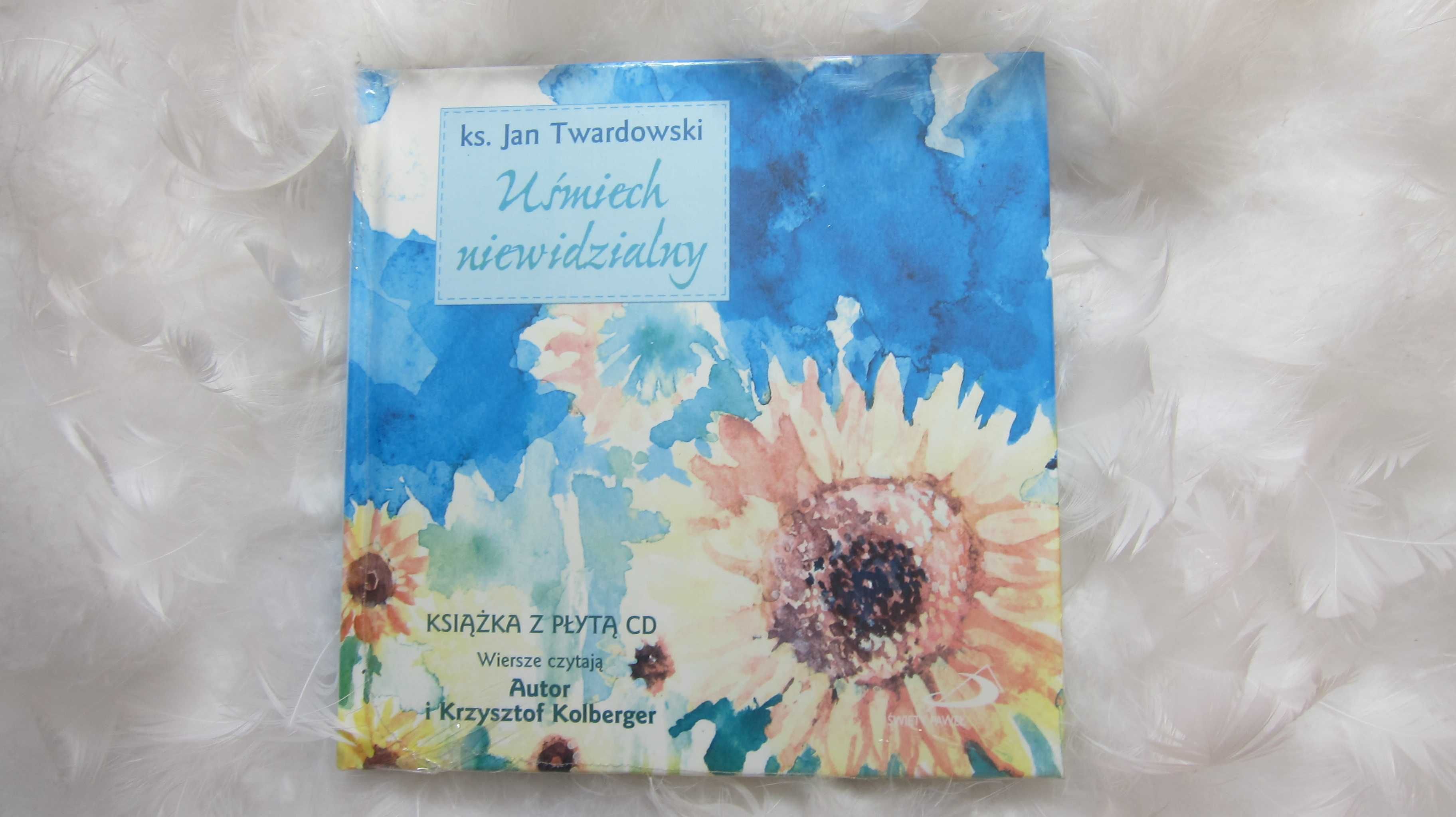 Ks. Twardowski wiersze Uśmiech niewidzialny+ CD  NOWA