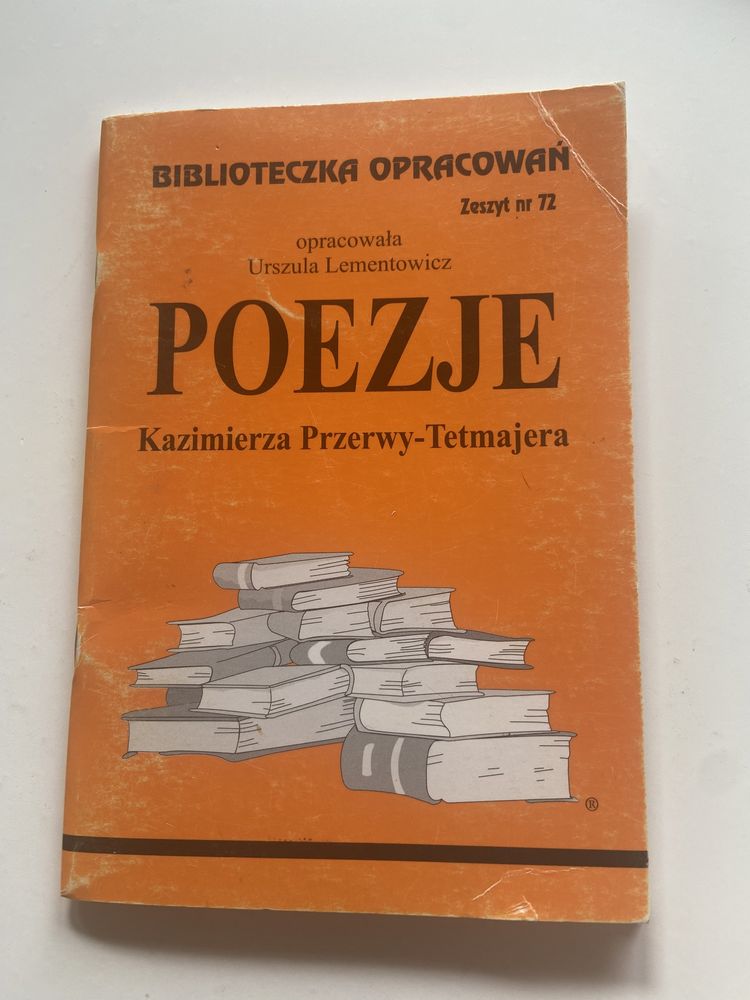 Opracowanie poezji Kazimierza Przerwy-Tetmajera