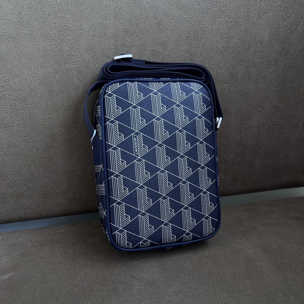 Чоловіча оригінальна  сумка Lacoste  The Blend  з монограмою