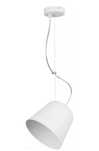 Lampa wisząca biały klosz