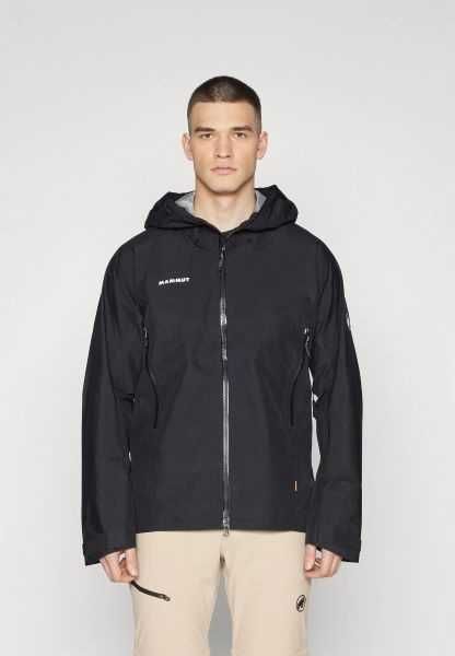Mammut Crater Kurtka hardshell markowa męska sportowa wiatrówka czarna