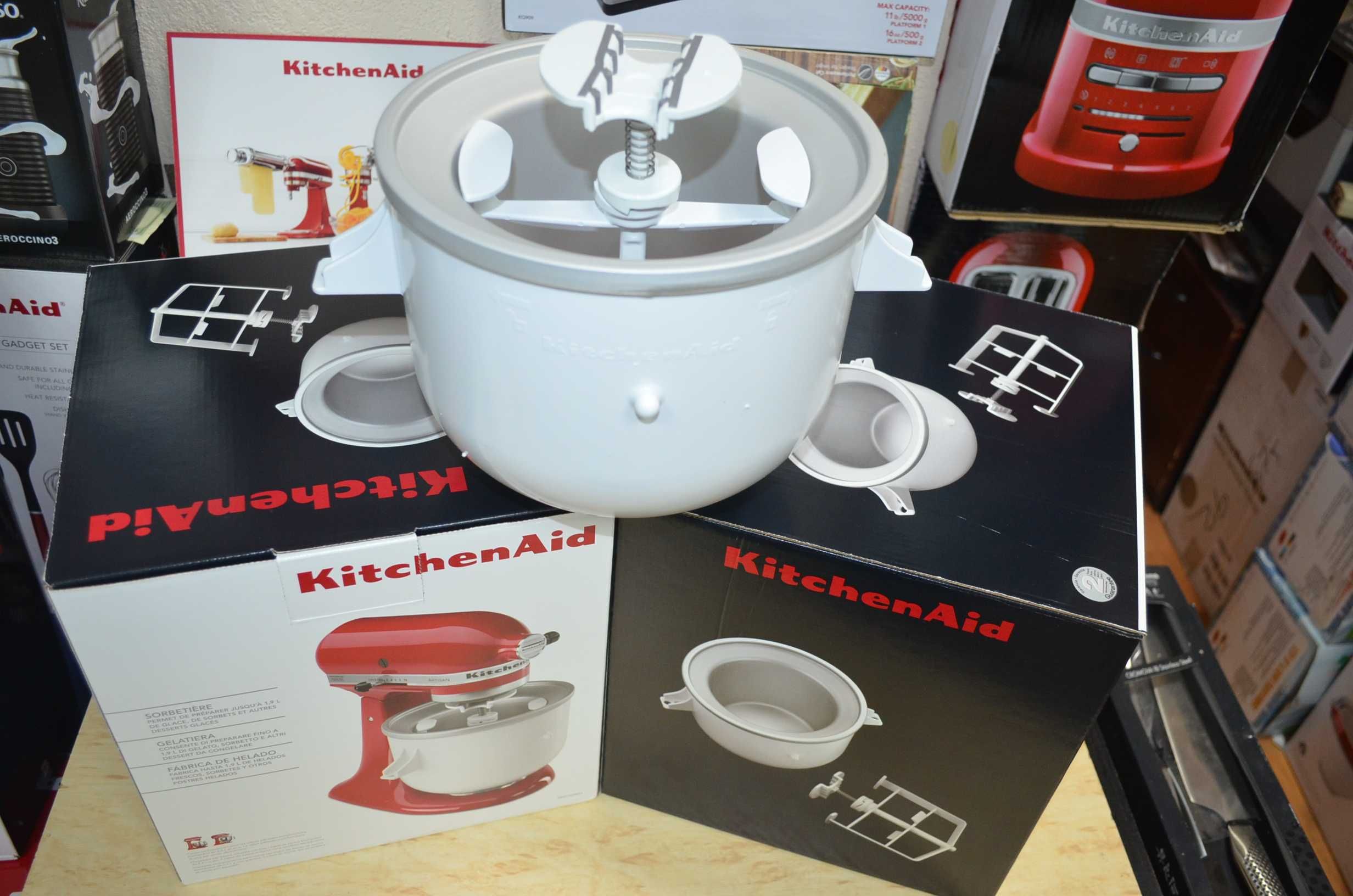 Чаша для приготовления мороженого KitchenAid 5KICA0WH планетарный микс