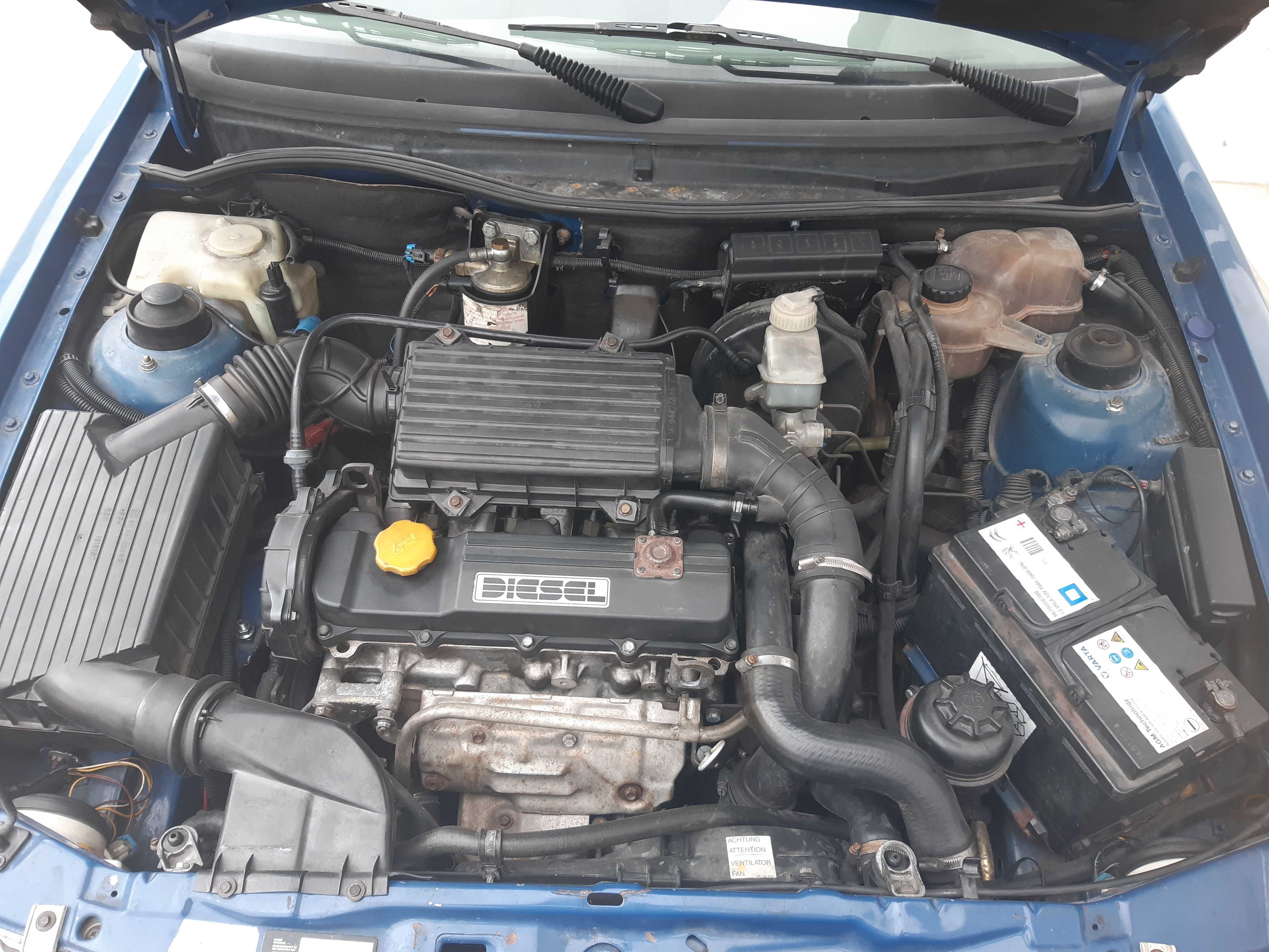 Opel Astra 1.7 TD Intercooler (Isuzu) 1992