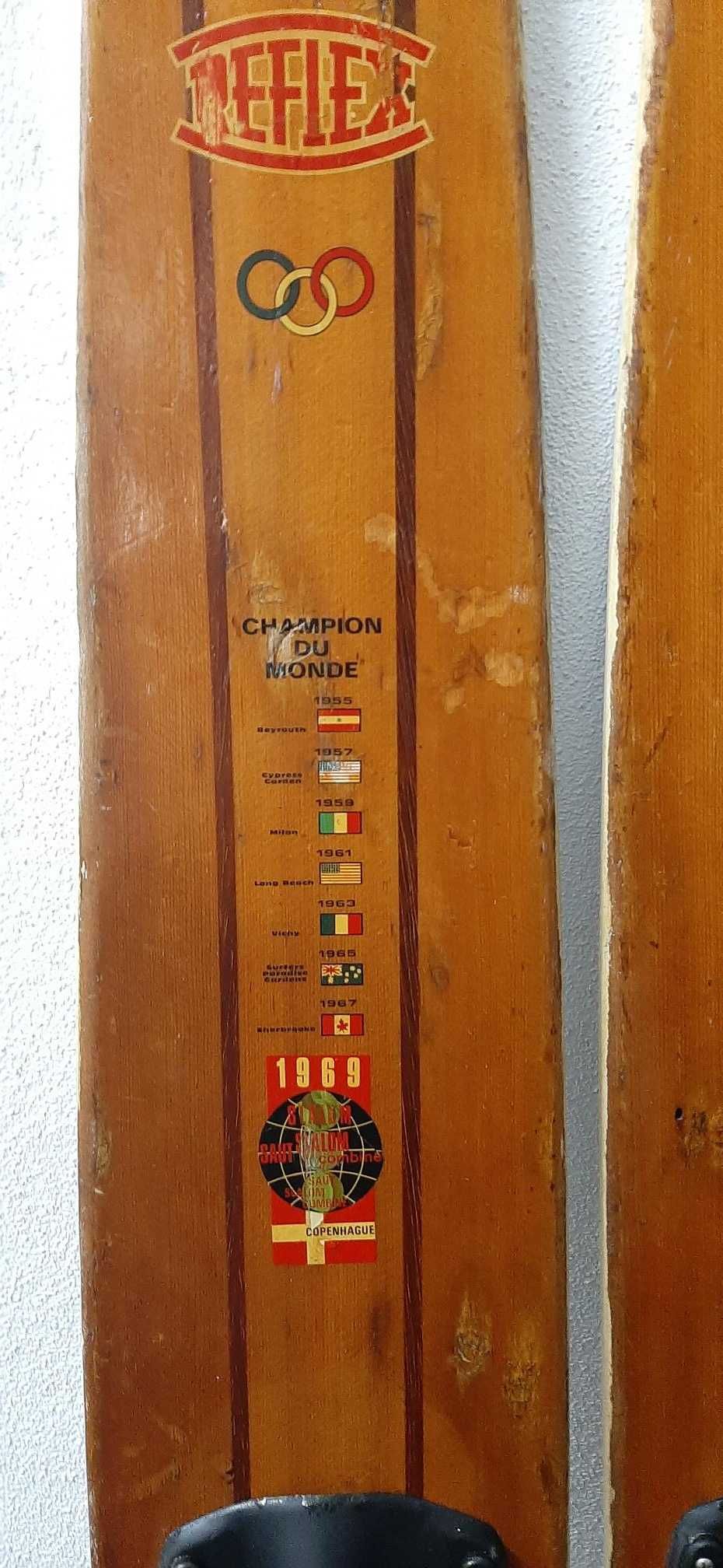 Skis aquáticos Reflex madeira Champion du Monde