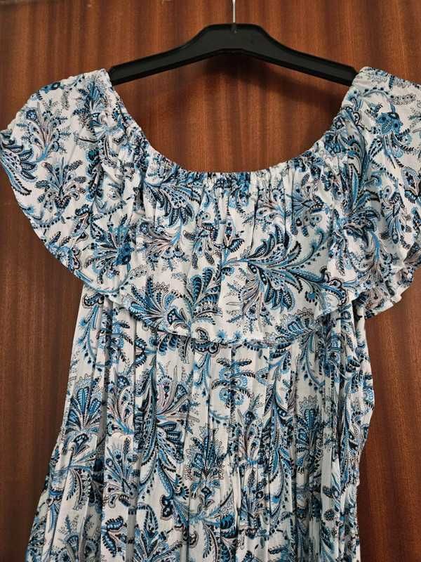 Vestido maxi floral