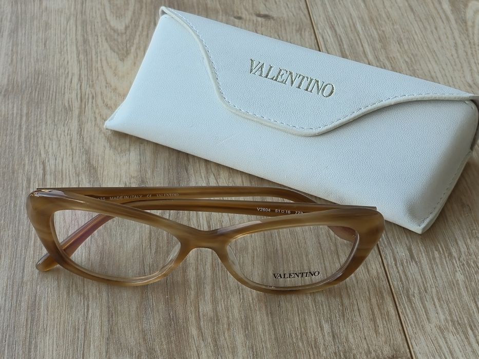 Елегантні оправи для окулярів в карамельному колорі  V2604 Valentino!