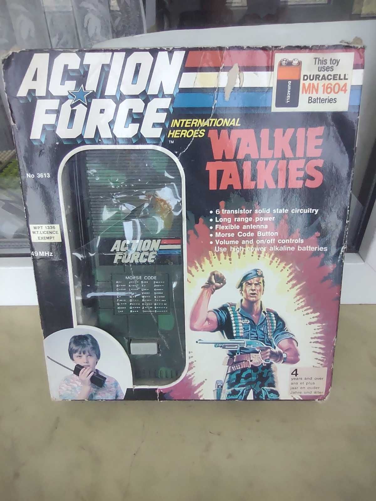 Рации детские игрушка Рация Action Force винтаж Hasbro Gi Joe