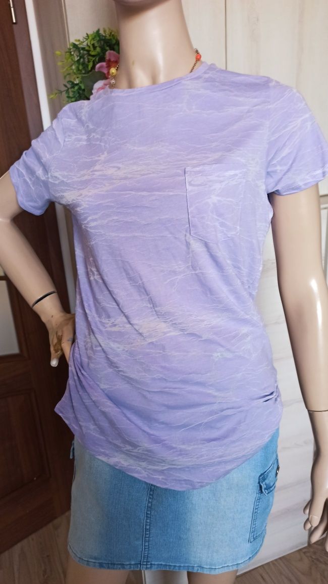 Sg Fioletowy t-shirt 40 , 42 koszulka damska 40 , 42