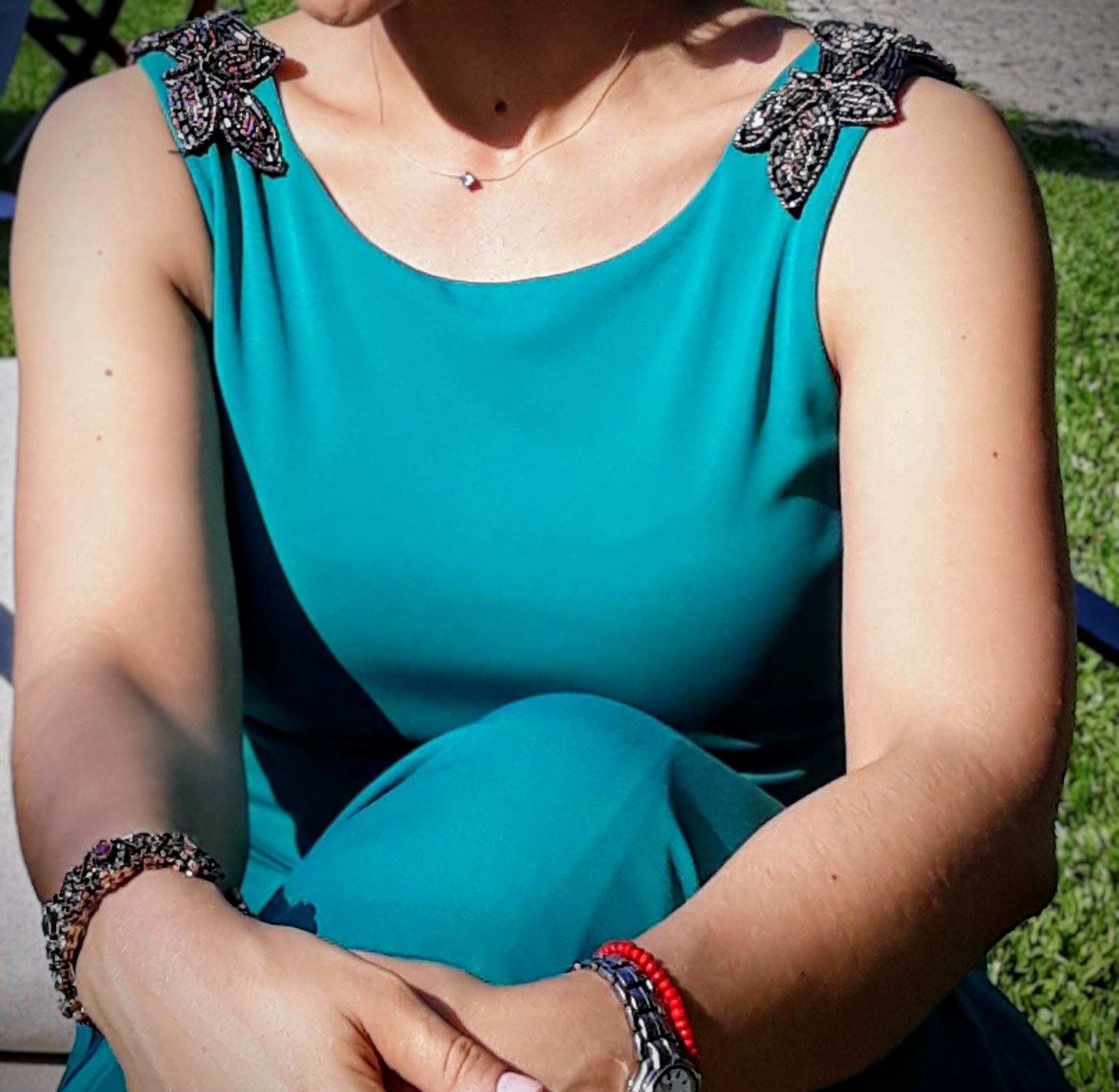 Vestido de festa deslumbrante