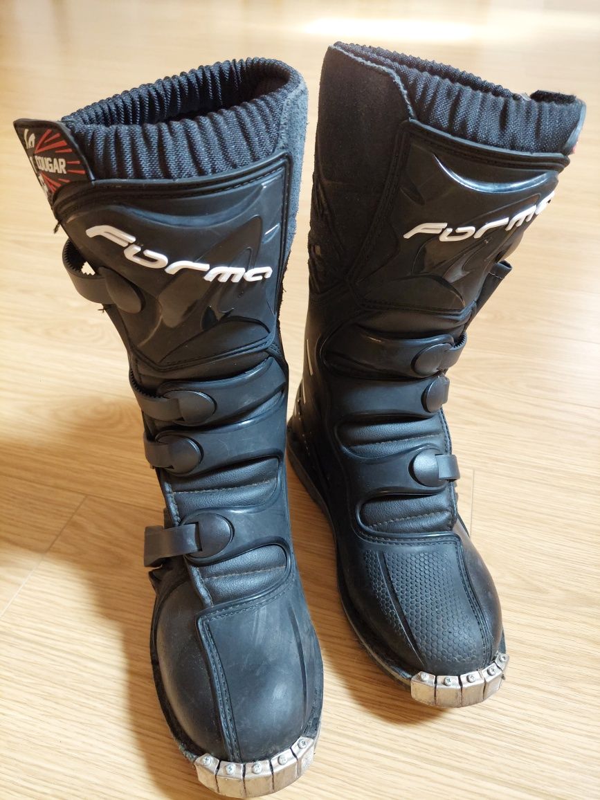 Botas Acerbis e forma  off road