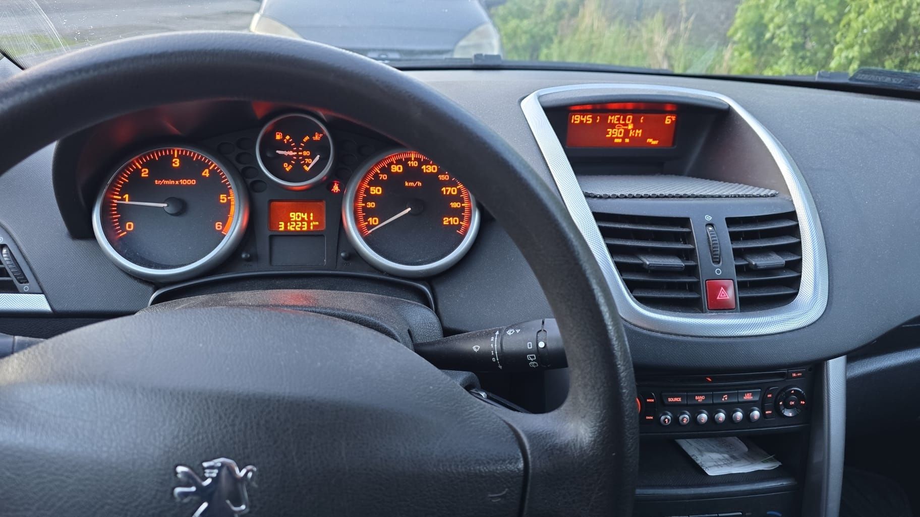 Peugeot 207 1.6 hdi klimatyzacja tempomat