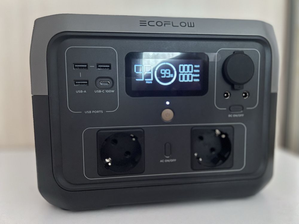Зарядная станция EcoFlow RIVER 2 Max (512 Вт-ч)
