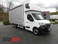 Renault MASTER  PLANDEKA 10 PALET WEBASTO TEMPOMAT LEDY PNEUMATYKA KLIMATYZACJA 165KM [ 503859 ]  stan bardzo dobry, nie wymaga nakładów finansowych, dostępny od ręki