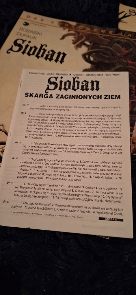 Skarga Utraconych Ziem - Jean Dufaux (tom 1 i 2) Grzegorz Rosiński