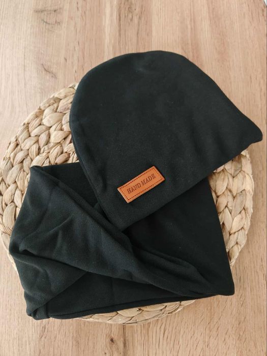 Nowy komplet czapka + komin | HANDMADE | 1–5 lat