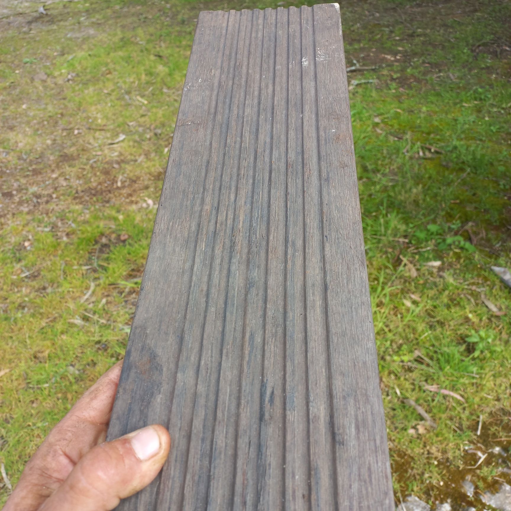 Deck bamboo usado