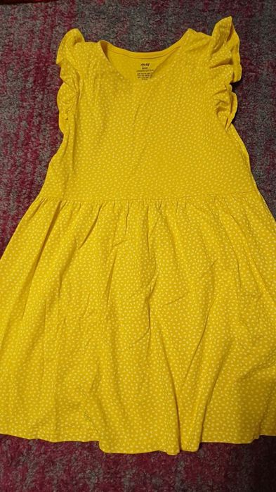 Жовта дитяча сукня H&M , 8-10 років,  134-140  см