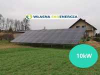 Montaż Zestaw hybrydowy 10kW +magazyn energii 5kWh /Fotowoltaika