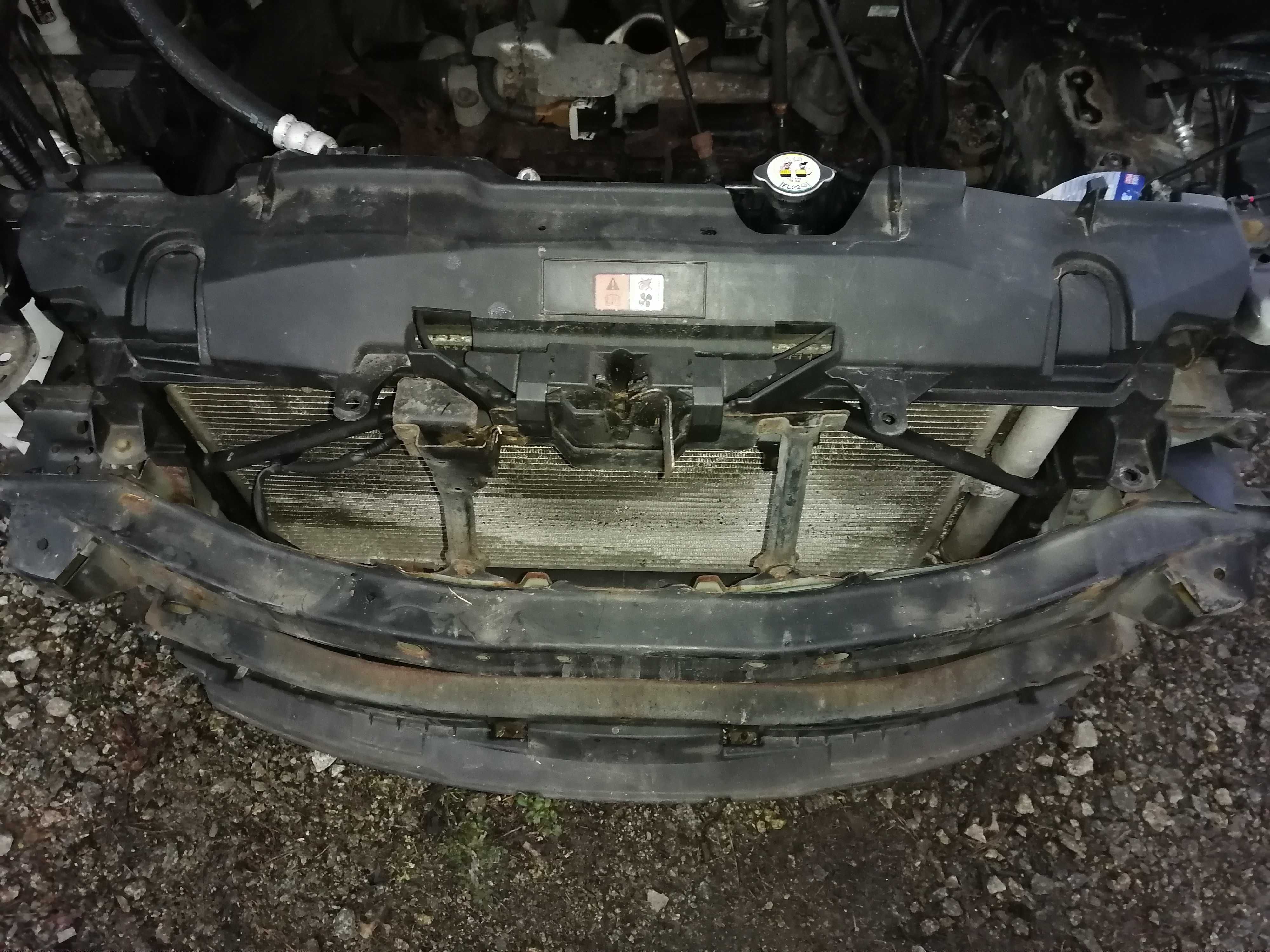 Mazda 6gh Pas przedni wzmocnienie chłodnica benzyna 2.5 wentylator