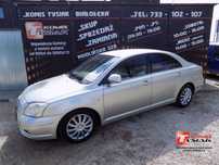 Toyota Avensis !! BIAŁOŁĘKA !! 2.0 Benzyna VVT-i (147 KM), 2004r. prod.! KOMIS TYSIAK
