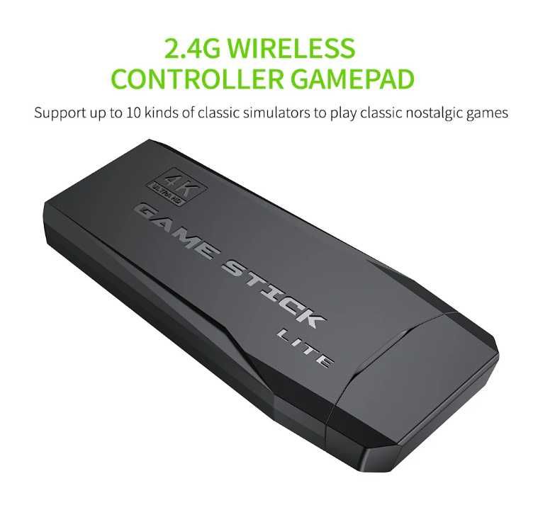 Vídeo Game Stick Lite 4K HD