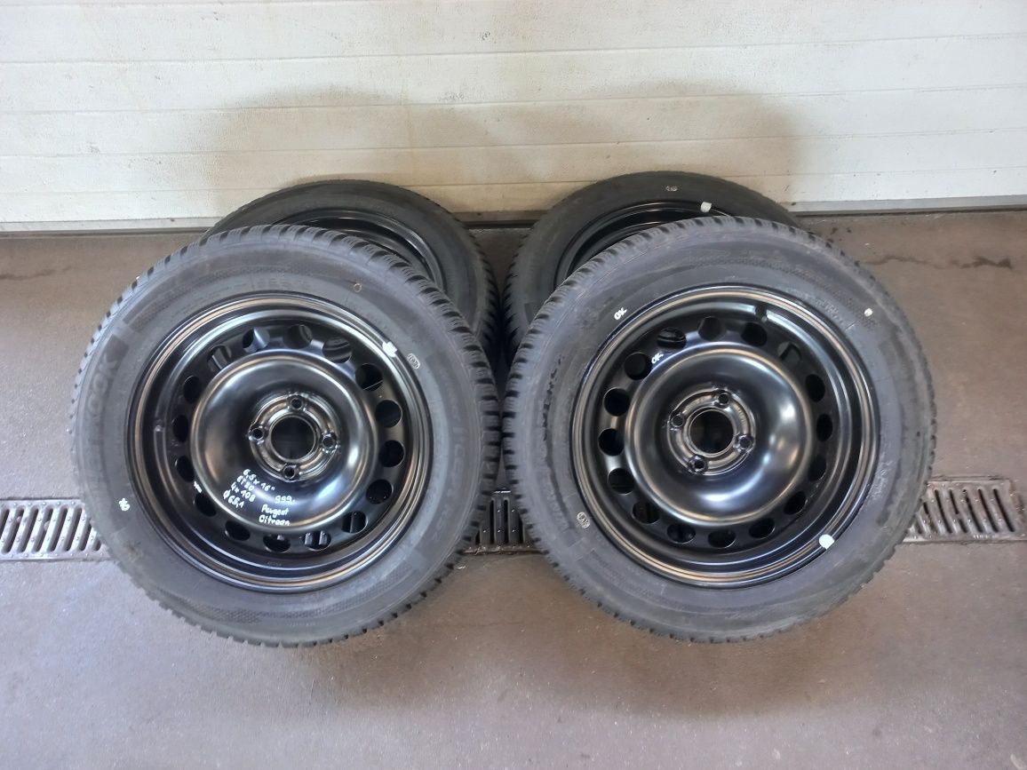 Koła zimowe 16" 4x108 do Peugeot, Citroen - Nowy komplet!