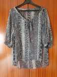 Blusa fluida Zara - M
