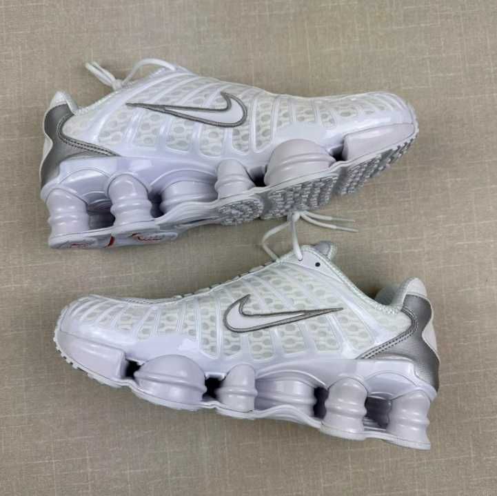 Nike Shox TL White Metallic Silver r.38