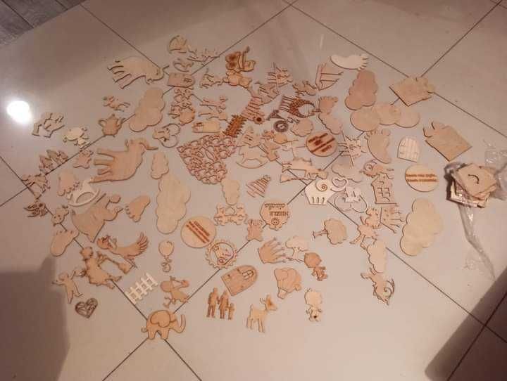 Dekory ze sklejki 100szt