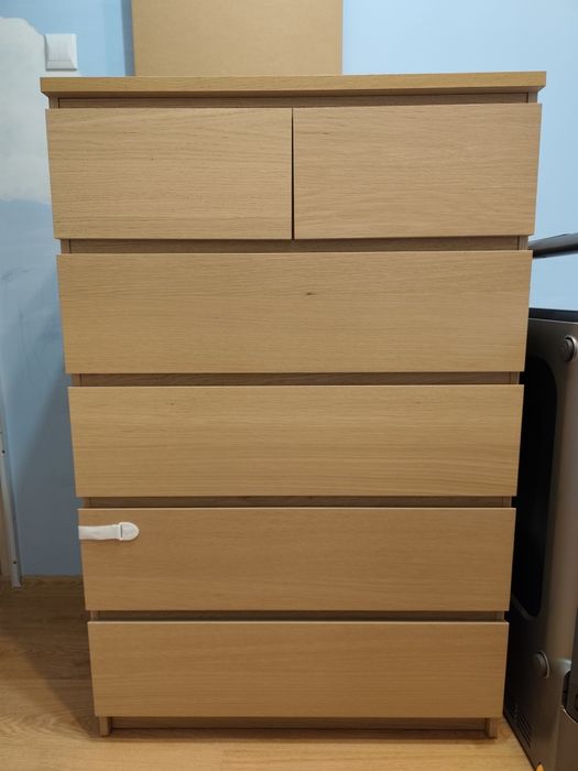 Komoda Ikea Malm 80x48x123