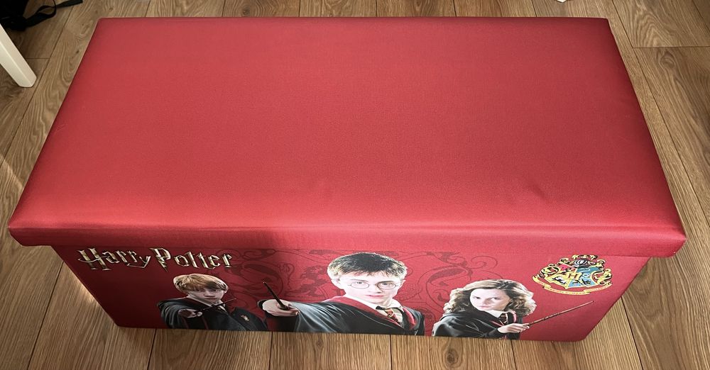Składany puf ze schowkiem Harry Potter