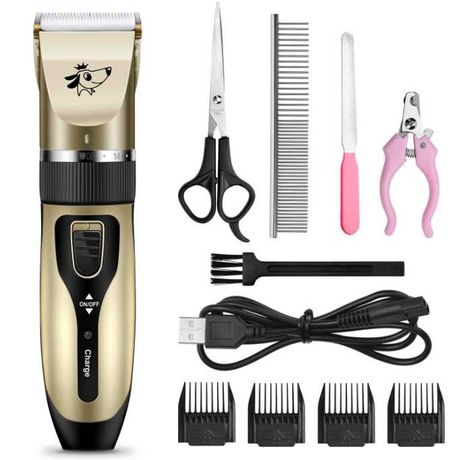 USB Pet Hair Grooming Clipper Dog Kit maszynka dla psów