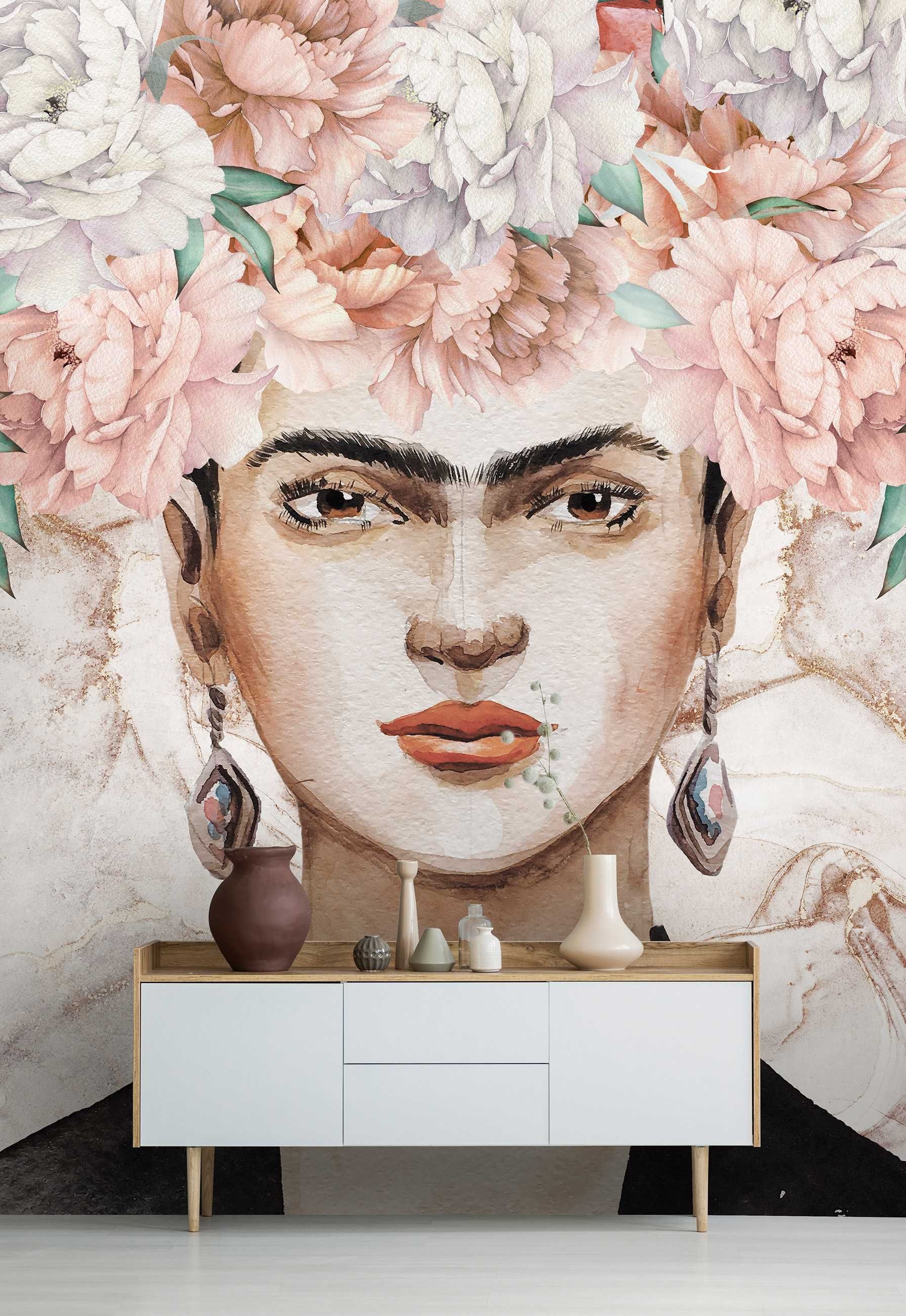 Fototapeta Frida Kahlo Sztuka Portret 3D Na Twój Rozmiar + KLEJ