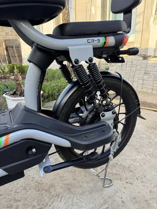 Crosser CR3 Електро велосипед - cерый 600W 60V скутер 2025 року