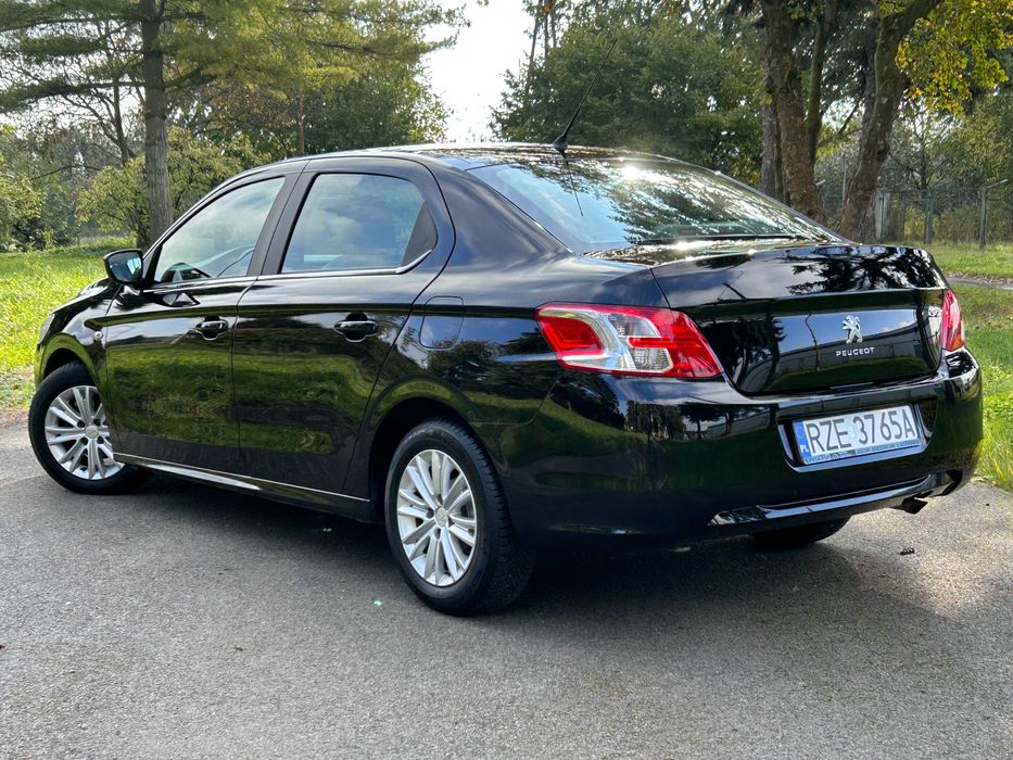 Peugeot 301 Allure*Polski Salon*1.6 Benzyna*Klima*Instalacja gaz. LPG