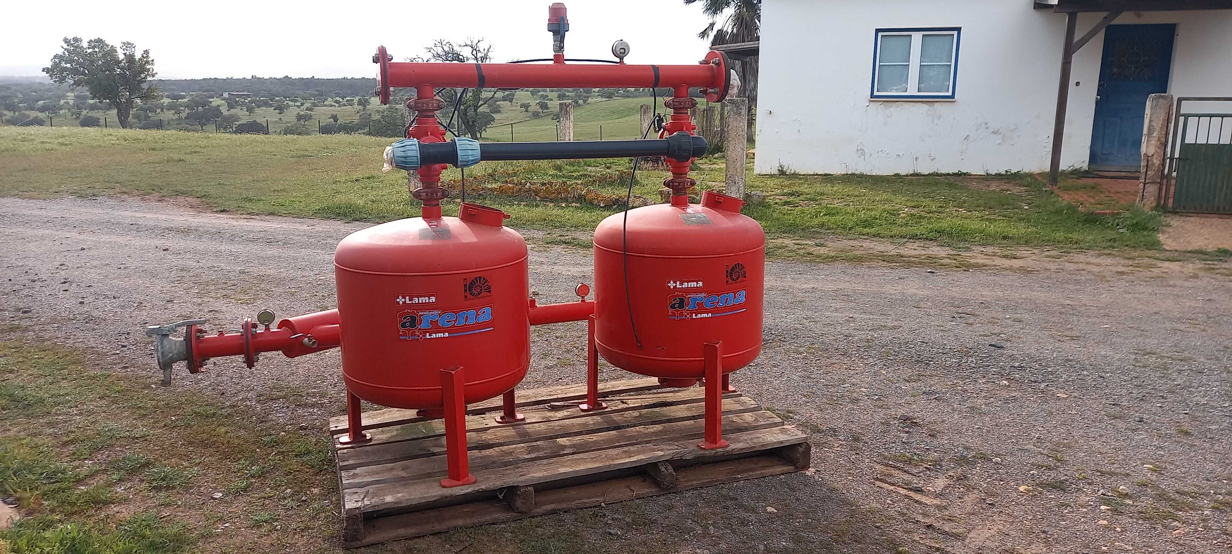 Bateria filtros areia LAMA - 50 m3