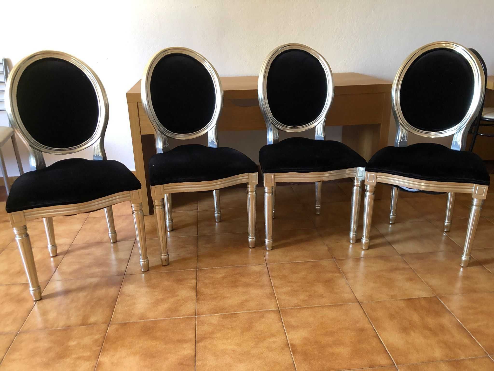 4 cadeiras Estilo Luis V