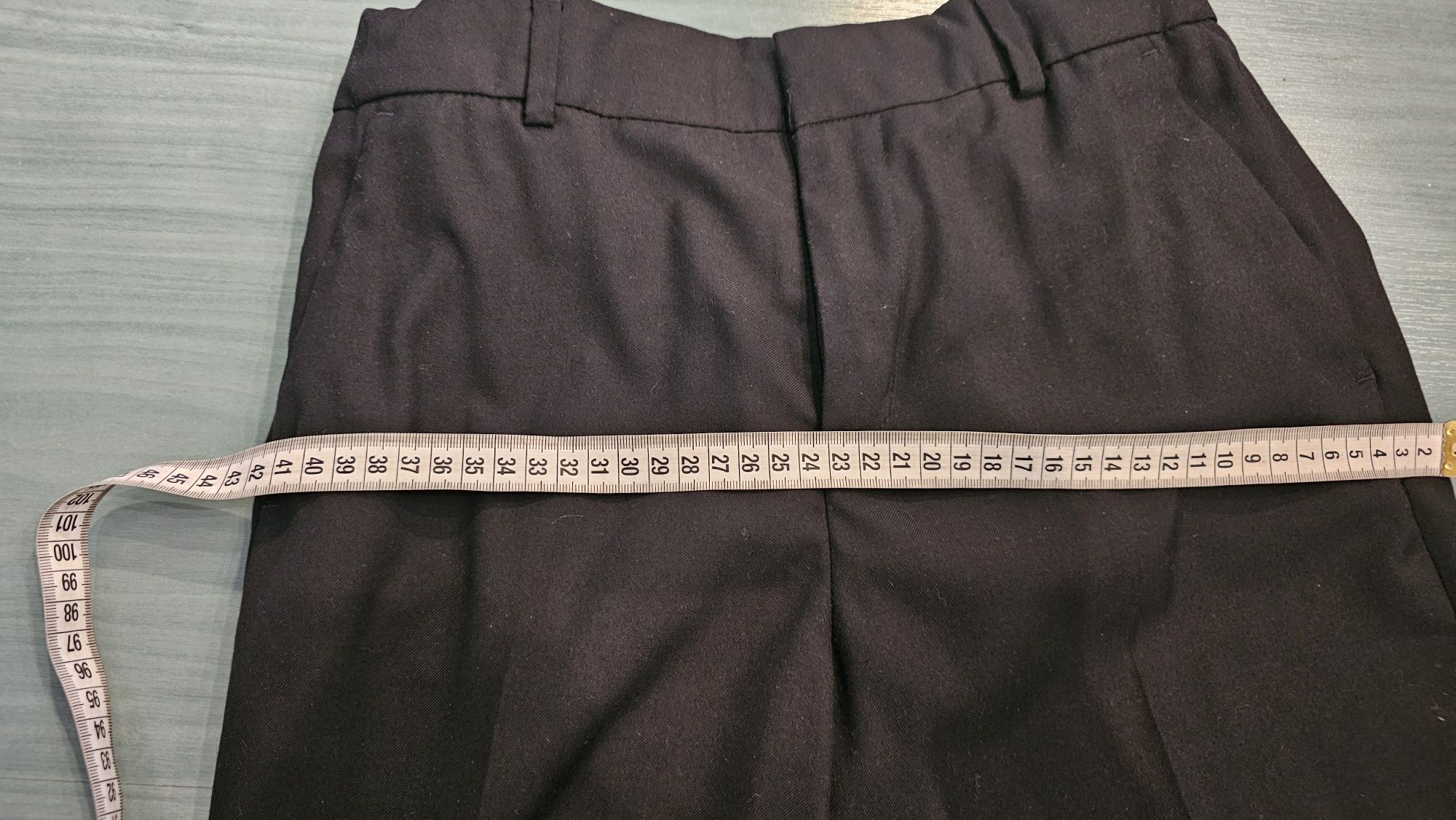 Spodnie garniturowe chłopięce, czarne "170" H&M, jak nowe